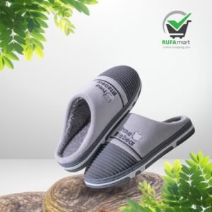 Cotton Slipper Gray/ কটন হোম স্লিপার